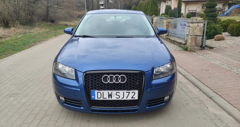 Audi A3 cena 21000 przebieg: 257000, rok produkcji 2007 z Sucha Beskidzka małe 106